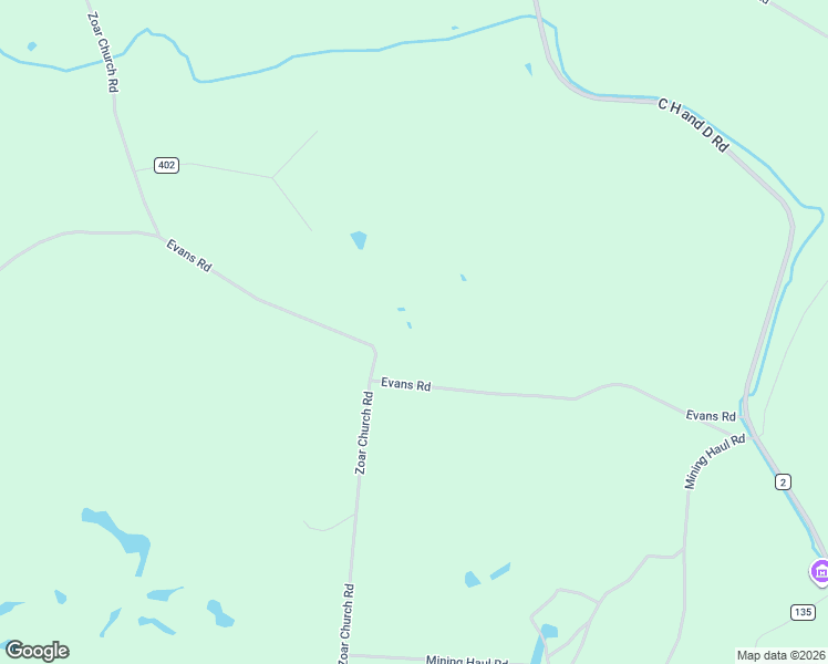 map of restaurants, bars, coffee shops, grocery stores, and more near 1577 Evans Road in Jackson