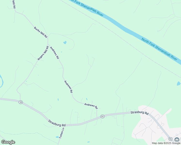 map of restaurants, bars, coffee shops, grocery stores, and more near 246 Mitchell Drive in Strasburg