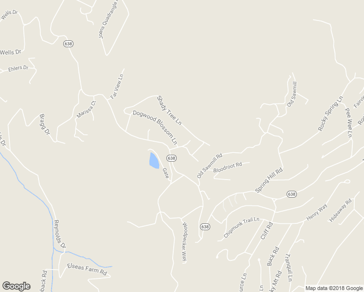 map of restaurants, bars, coffee shops, grocery stores, and more near 69 Little Indian Road in Front Royal