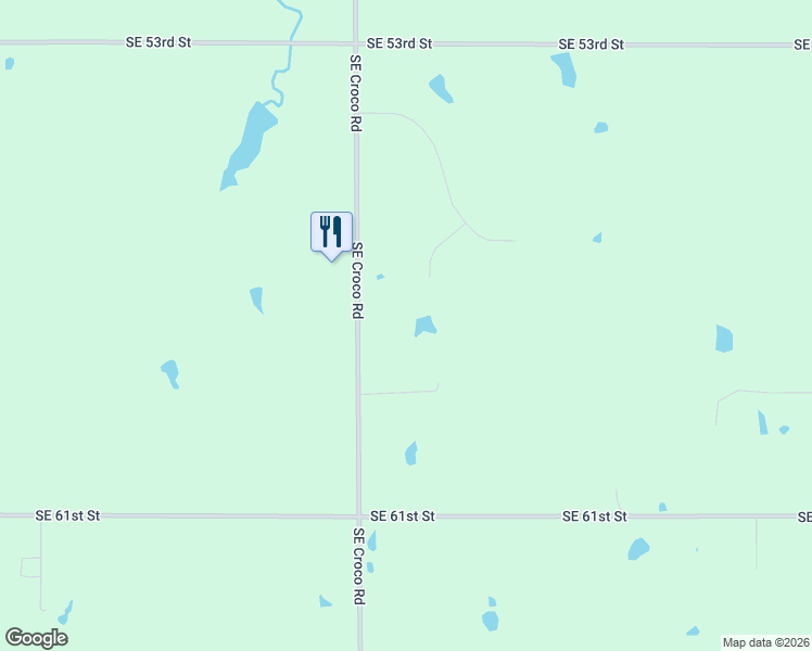 map of restaurants, bars, coffee shops, grocery stores, and more near 5810 Southeast Croco Road in Berryton
