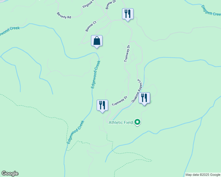 map of restaurants, bars, coffee shops, grocery stores, and more near 784 North Bowl in Stateline