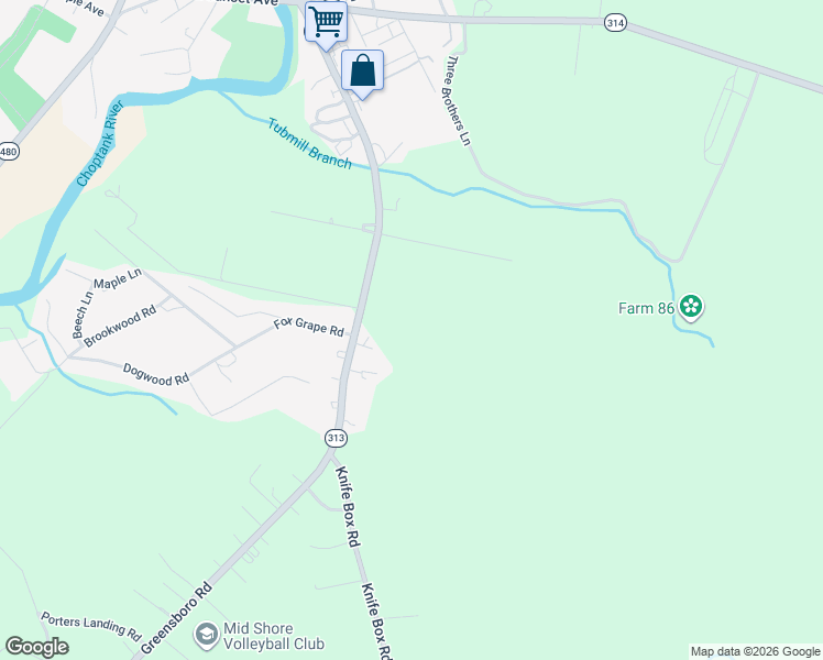 map of restaurants, bars, coffee shops, grocery stores, and more near 13021 Greensboro Road in Greensboro