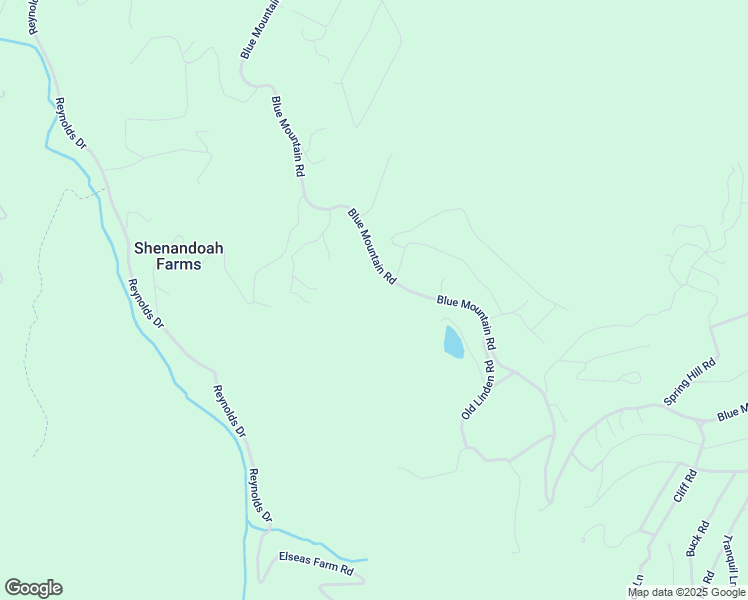 map of restaurants, bars, coffee shops, grocery stores, and more near 2988 Blue Mountain Road in Front Royal