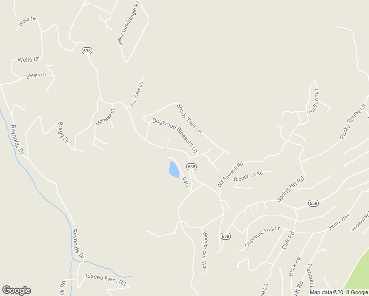 map of restaurants, bars, coffee shops, grocery stores, and more near 3245 Blue Mountain Road in Front Royal