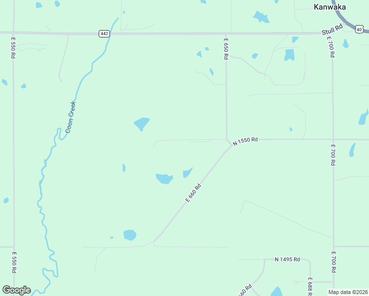 map of restaurants, bars, coffee shops, grocery stores, and more near 1537 East 642nd Road in Lawrence