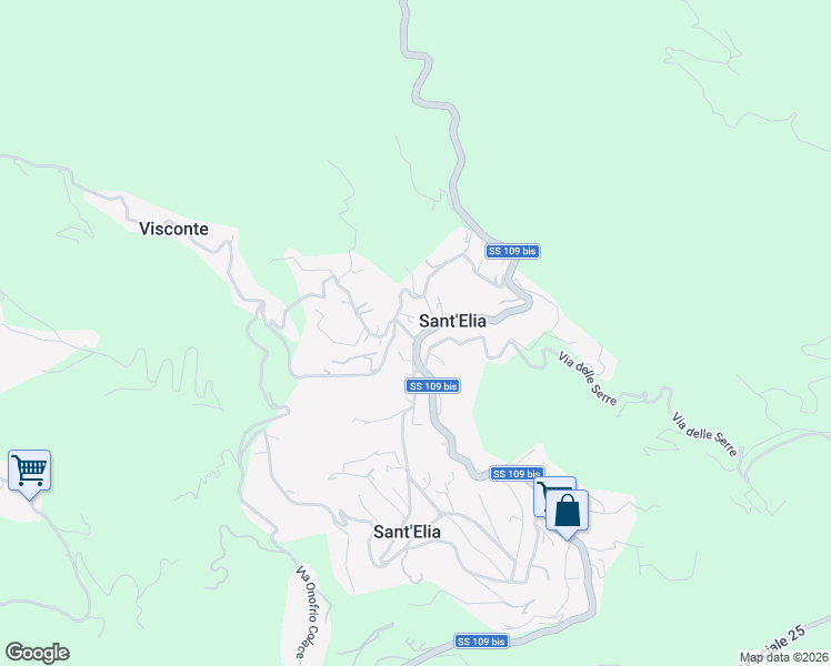 map of restaurants, bars, coffee shops, grocery stores, and more near 5 Via IV Novembre in Sant'Elia-Scoppolise