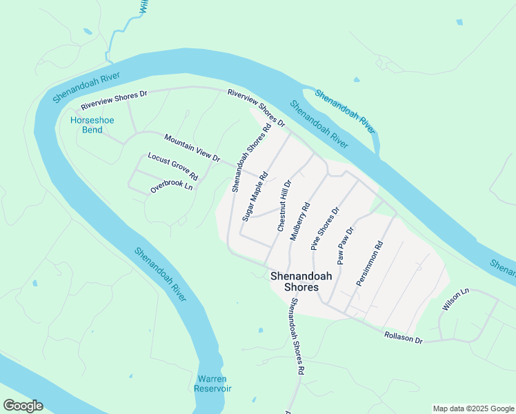 map of restaurants, bars, coffee shops, grocery stores, and more near 218 Sugar Maple Road in Front Royal
