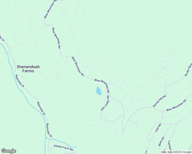 map of restaurants, bars, coffee shops, grocery stores, and more near 3143 Blue Mountain Road in Front Royal