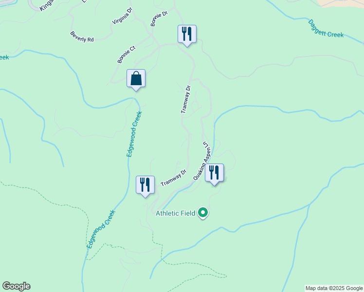 map of restaurants, bars, coffee shops, grocery stores, and more near 758 Milky Way Court in Glenbrook