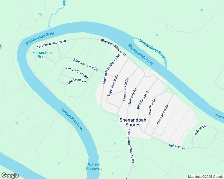 map of restaurants, bars, coffee shops, grocery stores, and more near 218 Sugar Maple Road in Front Royal