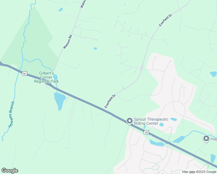 map of restaurants, bars, coffee shops, grocery stores, and more near 23645 Amesfield Place in Aldie