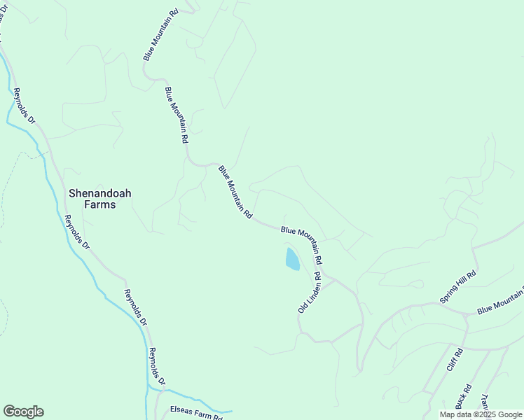 map of restaurants, bars, coffee shops, grocery stores, and more near 38 Black Walnut Lane in Front Royal