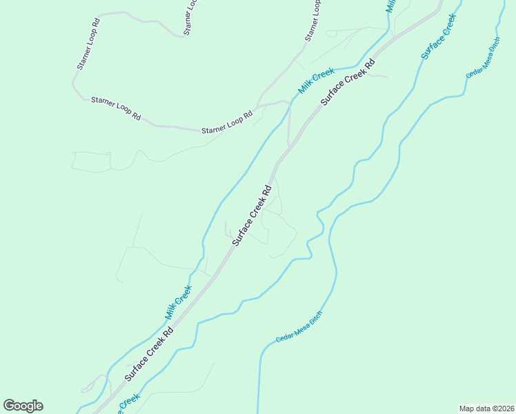 map of restaurants, bars, coffee shops, grocery stores, and more near 21552 Surface Creek Road in Cedaredge