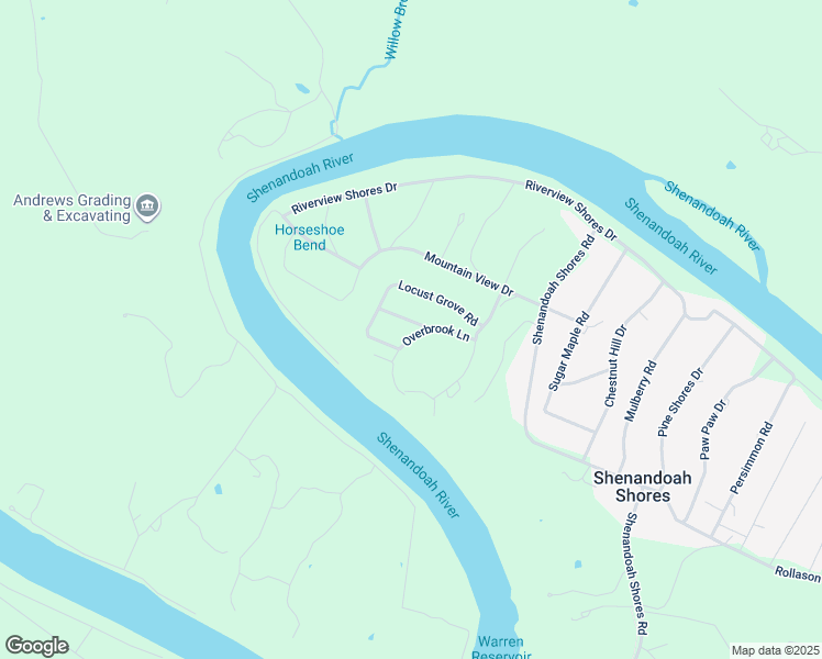 map of restaurants, bars, coffee shops, grocery stores, and more near 80 Elmwood Road in Front Royal