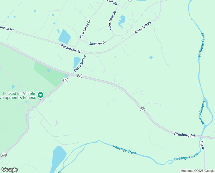 map of restaurants, bars, coffee shops, grocery stores, and more near 4465 Strasburg Road in Strasburg