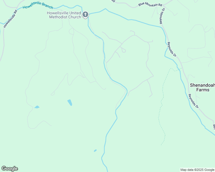 map of restaurants, bars, coffee shops, grocery stores, and more near 109 Heights Lane in Front Royal