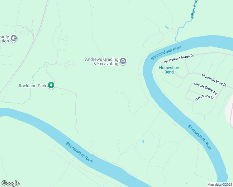 map of restaurants, bars, coffee shops, grocery stores, and more near 315 Old Barn Lane in Front Royal