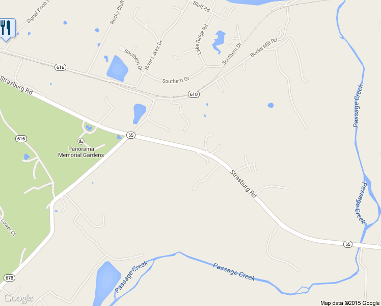 map of restaurants, bars, coffee shops, grocery stores, and more near 4465 Strasburg Road in Strasburg