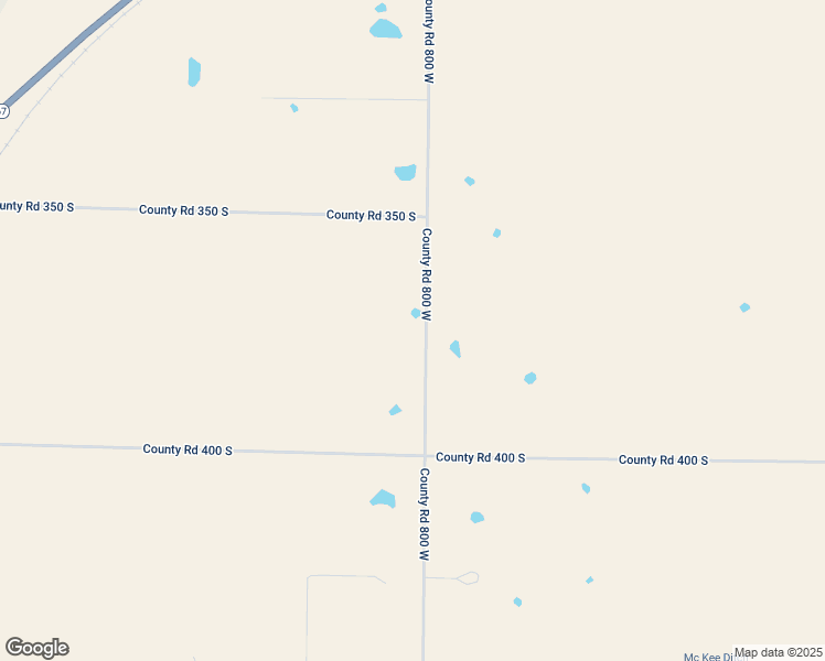 map of restaurants, bars, coffee shops, grocery stores, and more near 3718 County Road 800 West in Lyons