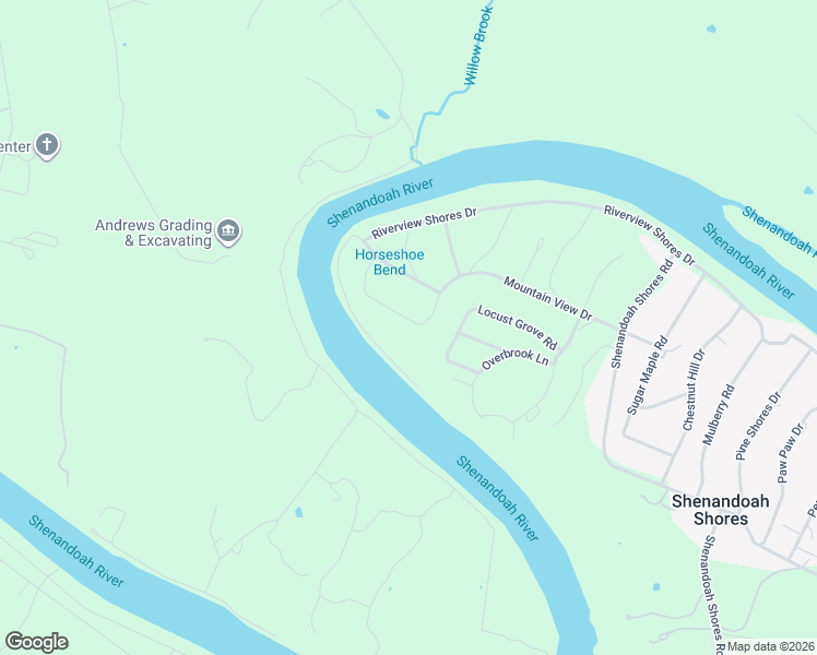 map of restaurants, bars, coffee shops, grocery stores, and more near 210 Spruce Road in Front Royal