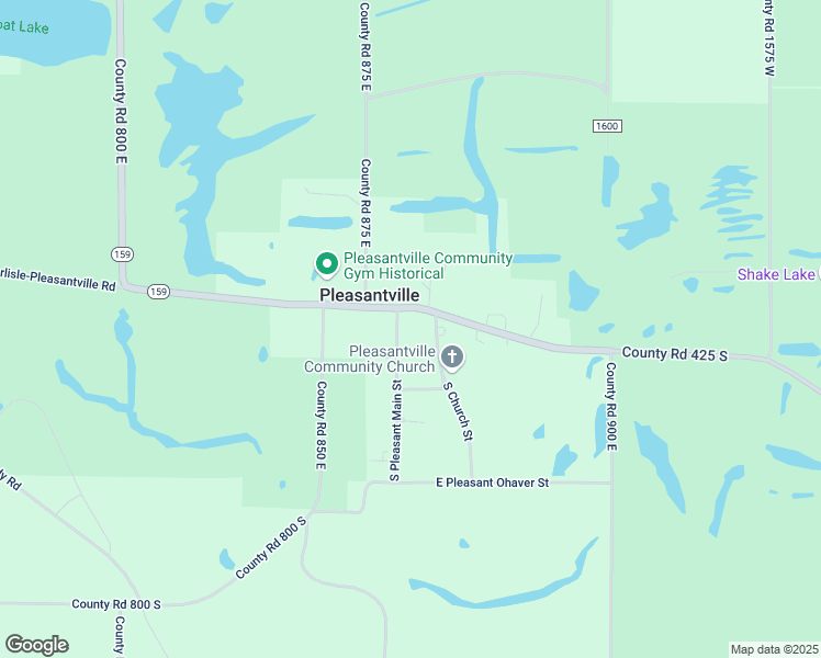 map of restaurants, bars, coffee shops, grocery stores, and more near 7601-7791 South Pleasant Main Street in Carlisle
