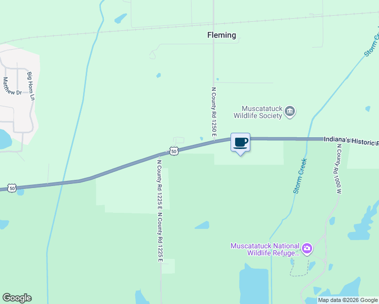 map of restaurants, bars, coffee shops, grocery stores, and more near 12377 U.S. 50 in Seymour