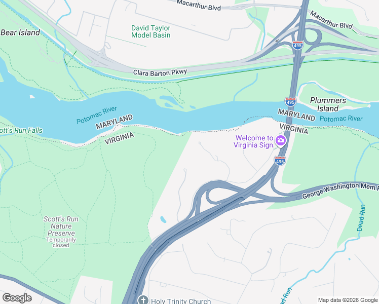 map of restaurants, bars, coffee shops, grocery stores, and more near 658 Live Oak Drive in McLean