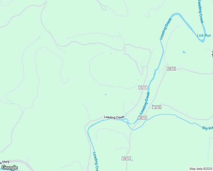 map of restaurants, bars, coffee shops, grocery stores, and more near 1345 Leading Creek Road in Glenville