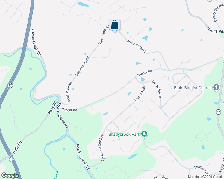 map of restaurants, bars, coffee shops, grocery stores, and more near 2976 Senour Road in Independence
