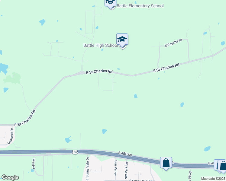 map of restaurants, bars, coffee shops, grocery stores, and more near 1764 North Orie Drive in Columbia