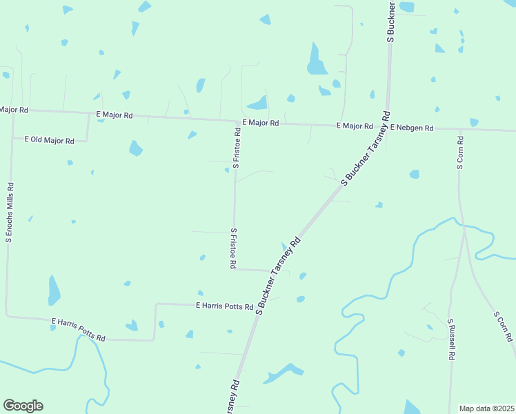 map of restaurants, bars, coffee shops, grocery stores, and more near 8023 South Fristoe Road in Grain Valley