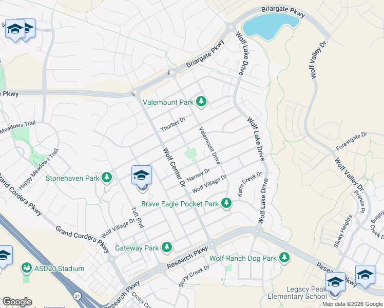 map of restaurants, bars, coffee shops, grocery stores, and more near 5997 Revelstoke Drive in Colorado Springs