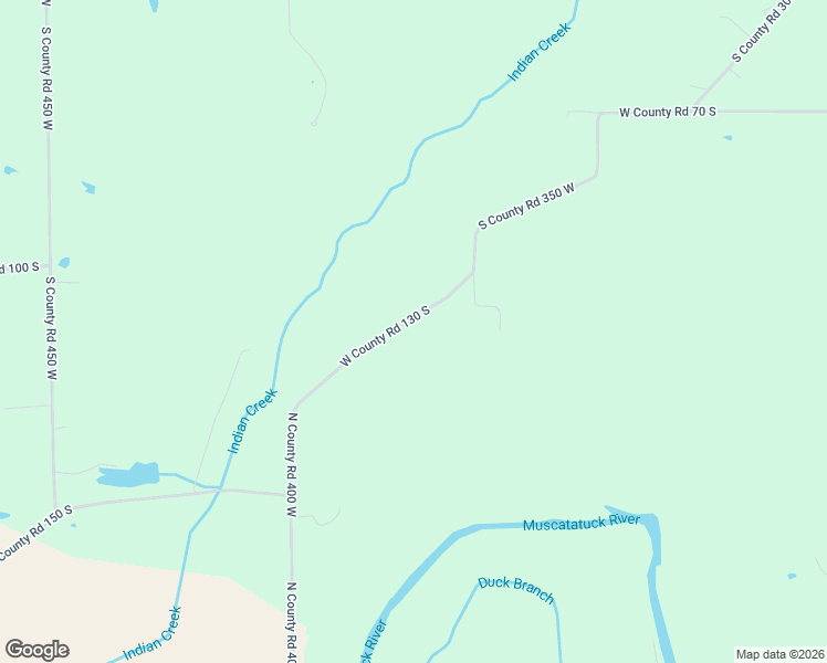 map of restaurants, bars, coffee shops, grocery stores, and more near 3715 West County Road 130 South in North Vernon