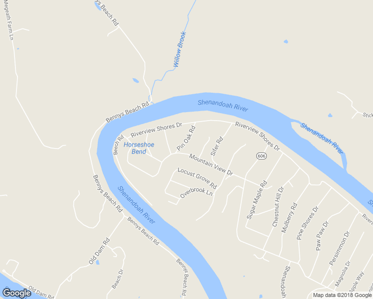 map of restaurants, bars, coffee shops, grocery stores, and more near 197 Mountain View Drive in Front Royal