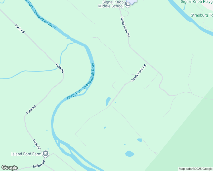 map of restaurants, bars, coffee shops, grocery stores, and more near 1492 Sandy Hook Road in Strasburg