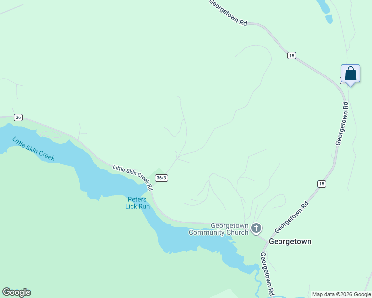 map of restaurants, bars, coffee shops, grocery stores, and more near 206 Peters Lick Run Road in Weston