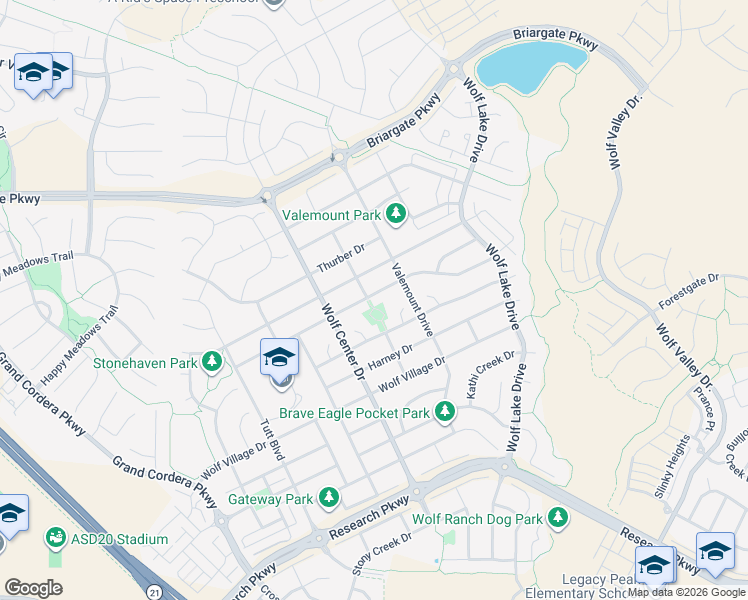 map of restaurants, bars, coffee shops, grocery stores, and more near 5997 Revelstoke Drive in Colorado Springs