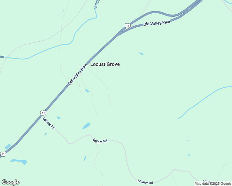 map of restaurants, bars, coffee shops, grocery stores, and more near 29122 Old Valley Pike in Strasburg