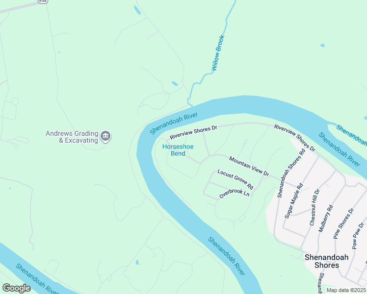 map of restaurants, bars, coffee shops, grocery stores, and more near 59 Poplar View Road in Front Royal