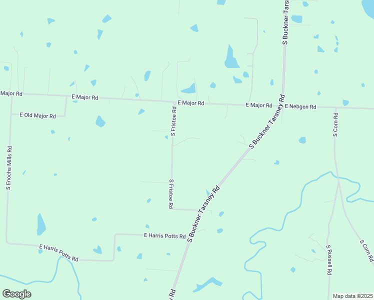map of restaurants, bars, coffee shops, grocery stores, and more near 8023 South Fristoe Road in Grain Valley