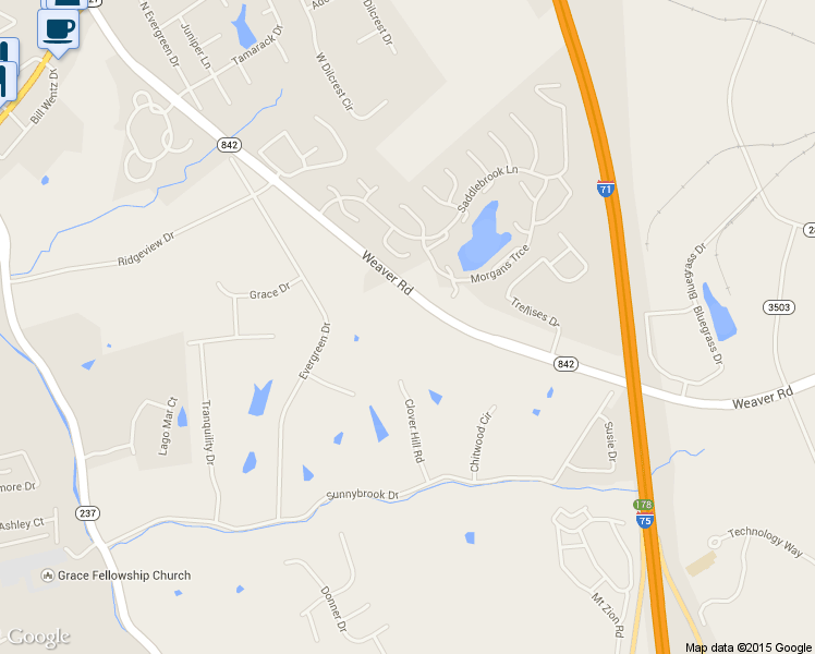 map of restaurants, bars, coffee shops, grocery stores, and more near 903 Weaver Road in Florence