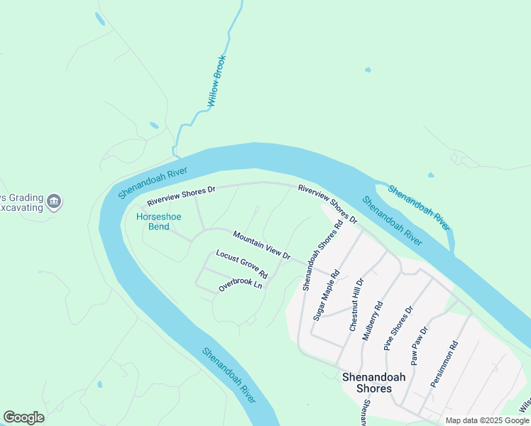 map of restaurants, bars, coffee shops, grocery stores, and more near 117 Sifer Road in Front Royal