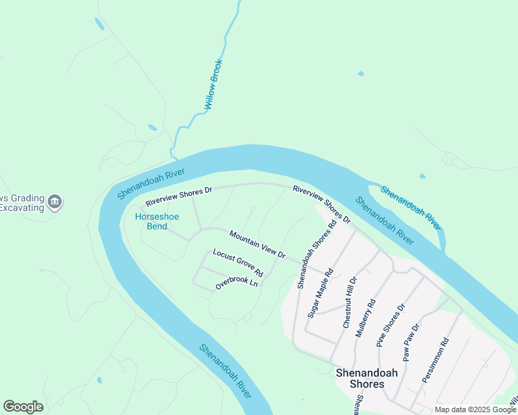 map of restaurants, bars, coffee shops, grocery stores, and more near 127 Sifer Road in Front Royal