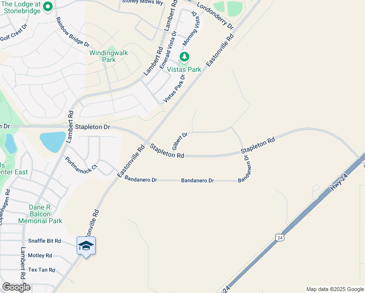 map of restaurants, bars, coffee shops, grocery stores, and more near 13367 Gilbert Drive in Peyton