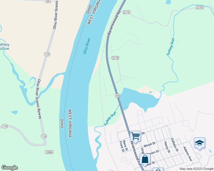 map of restaurants, bars, coffee shops, grocery stores, and more near 92 Williamson St in Ravenswood