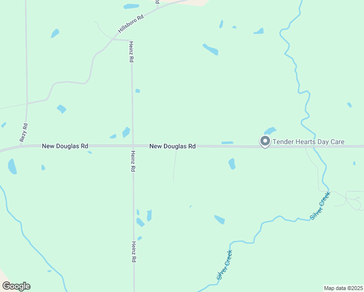 map of restaurants, bars, coffee shops, grocery stores, and more near 11525 New Douglas Road in New Douglas