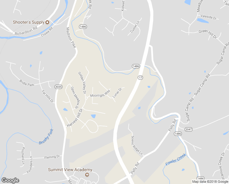 map of restaurants, bars, coffee shops, grocery stores, and more near 2132 Lunar Drive in Independence