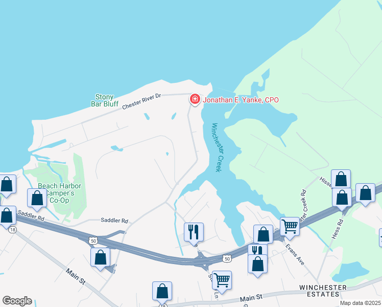 605 Chester River Beach Road, Grasonville MD Walk Score