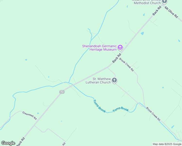 map of restaurants, bars, coffee shops, grocery stores, and more near 11262 State Route 623 in Maurertown