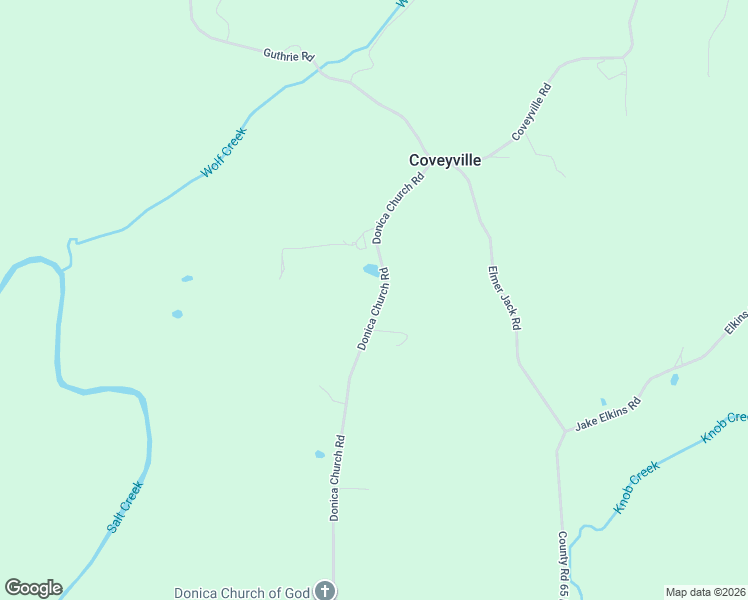 map of restaurants, bars, coffee shops, grocery stores, and more near 2602-2710 Donica Church Road in Bedford